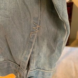 Tsubi (Ksubi) Denim Jacket size XL. Hand distressed, made in Australia.
